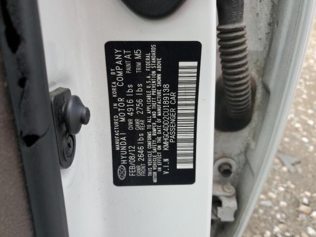 Photo 10 from auction – 2012 HYUNDAI GENESIS 3. with VIN KMHGC4DD2CU189138