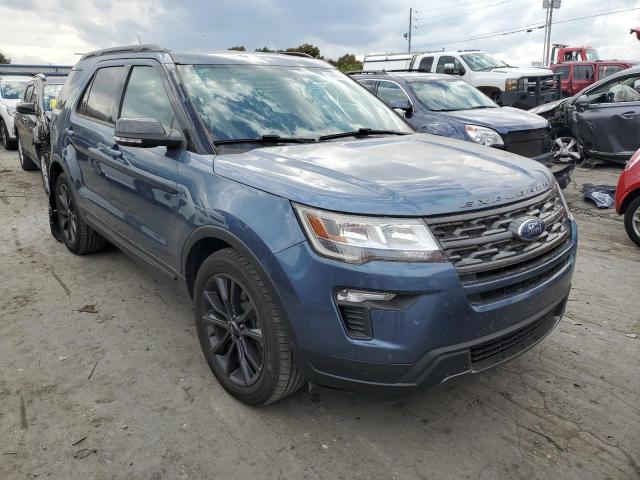 FORD EXPLORER X 2018 with VIN 1FM5K7D86JGA24767 - Photo from auction
