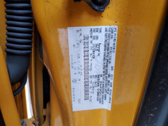 Photo 10 from auction – 2012 FORD FOCUS SE with VIN 1FAHP3K23CL125081