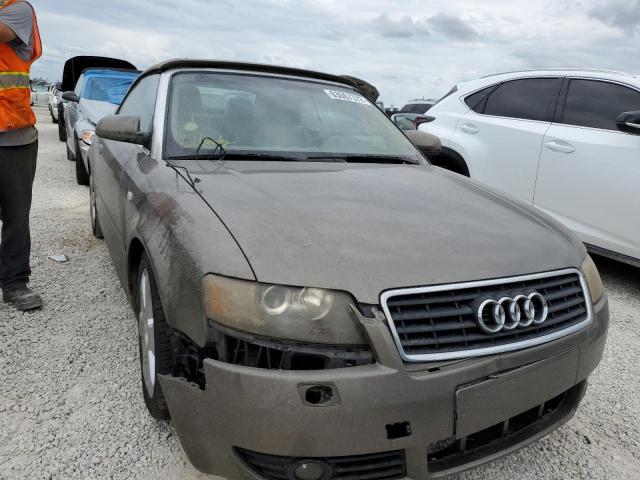 AUDI A4 1.8 CAB 2004 with VIN WAUAC48H34K018934 - Photo from auction
