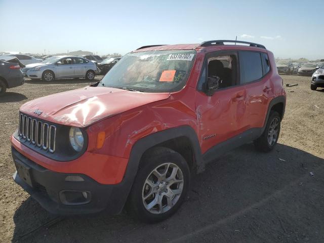 Photo 2 from auction – 2018 JEEP RENEGADE L with VIN ZACCJBBB4JPH65261