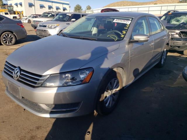 Photo 2 from auction – 2013 VOLKSWAGEN PASSAT S with VIN 1VWAP7A36DC079144