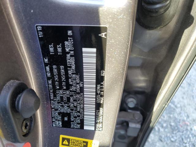 Photo 10 from auction – 2019 TOYOTA HIGHLANDER with VIN 5TDJZRFH8KS629534