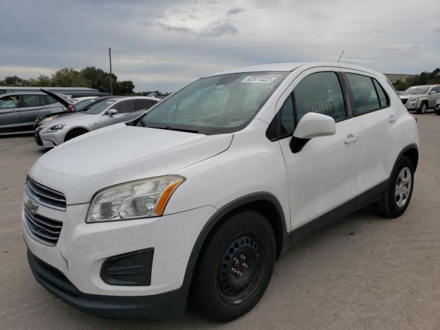 Photo 2 from auction – 2016 CHEVROLET TRAX LS with VIN 3GNCJKSB0GL266613