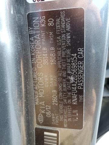 Photo 10 from auction – 2013 KIA FORTE EX with VIN KNAFU4A22D5698154
