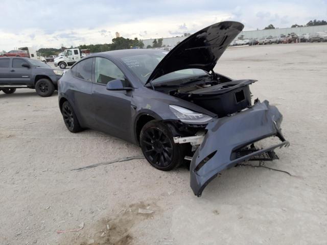TESLA MODEL Y 2021 with VIN 5YJYGDEE0MF115506 - Photo from auction