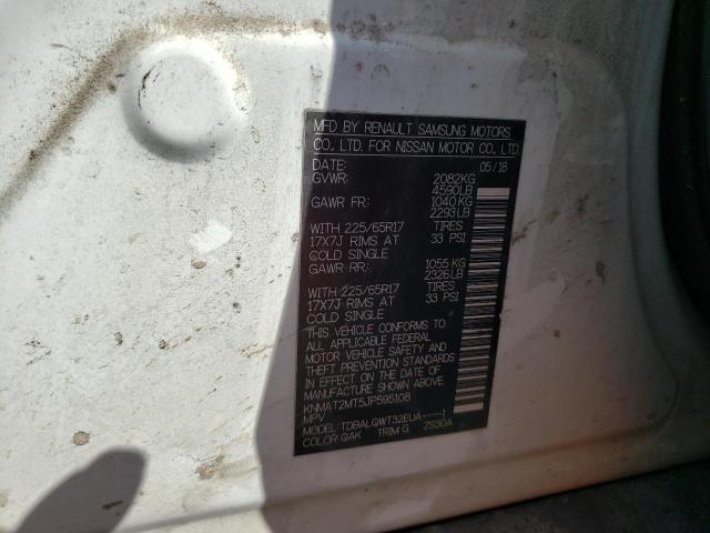 Photo 10 from auction – 2018 NISSAN ROGUE S with VIN KNMAT2MT5JP595108