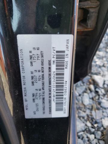 Photo 10 from auction – 2005 MAZDA 3 I with VIN JM1BK12F351340626