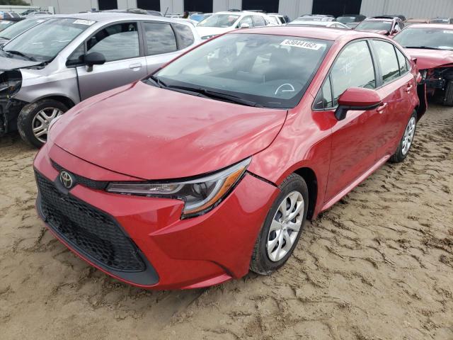 Photo 2 from auction – 2021 TOYOTA COROLLA LE with VIN JTDEPMAE4MJ187942