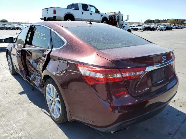 Photo 3 from auction – 2015 TOYOTA AVALON XLE with VIN 4T1BK1EB8FU178013