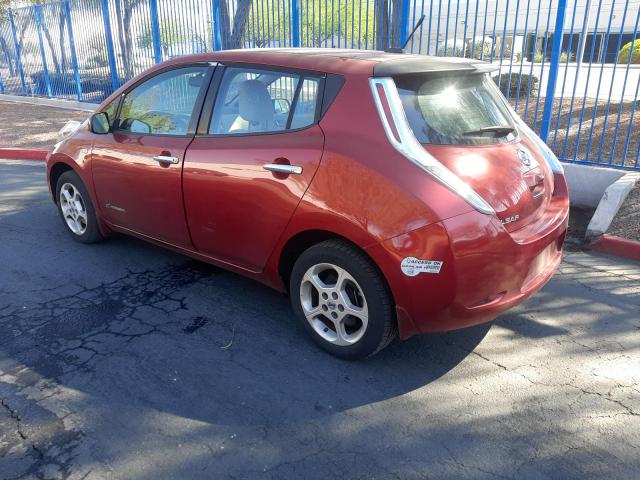 Photo 3 from auction – 2012 NISSAN LEAF SV with VIN JN1AZ0CP0CT027059