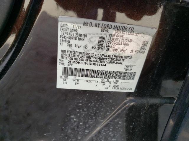 Photo 10 from auction – 2013 FORD EDGE SEL with VIN 2FMDK3J91DBB44134