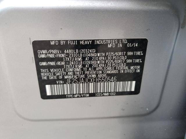 Photo 10 from auction – 2014 SUBARU FORESTER 2 with VIN JF2SJAJCXEH550546