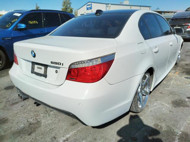 Photo 4 from auction – 2008 BMW 550 I with VIN WBANW53568CT51477