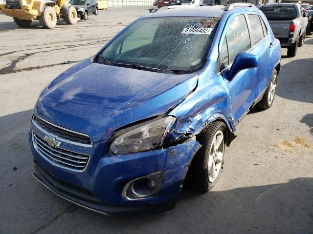 Photo 2 from auction – 2015 CHEVROLET TRAX LTZ with VIN KL7CJNSB1FB072891
