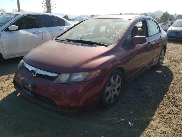 Photo 2 from auction – 2006 HONDA CIVIC LX with VIN JHMFA16546S006038