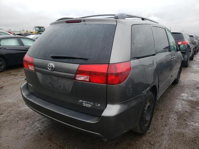 Photo 4 from auction – 2004 TOYOTA SIENNA CE with VIN 5TDZA23C24S165363