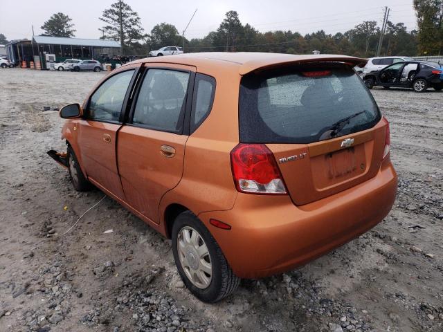 Photo 3 from auction – 2005 CHEVROLET AVEO LT with VIN KL1TG62685B298913
