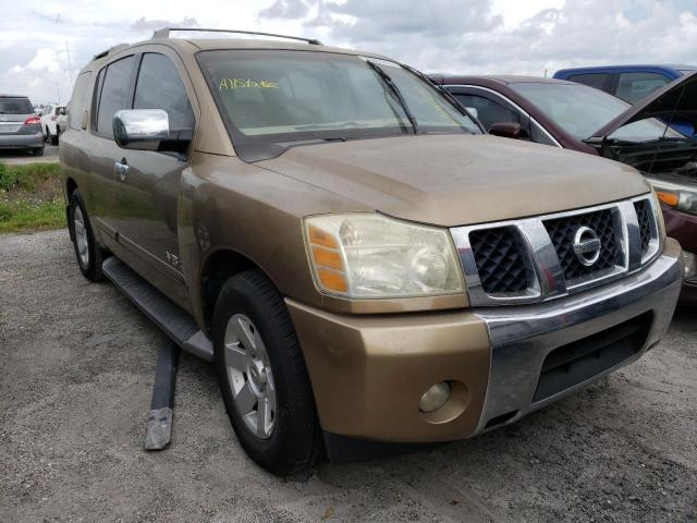 NISSAN ARMADA SE 2005 with VIN 5N1AA08AX5N710852 - Photo from auction