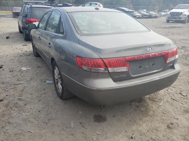 Photo 3 from auction – 2008 HYUNDAI AZERA SE with VIN KMHFC46FX8A286509