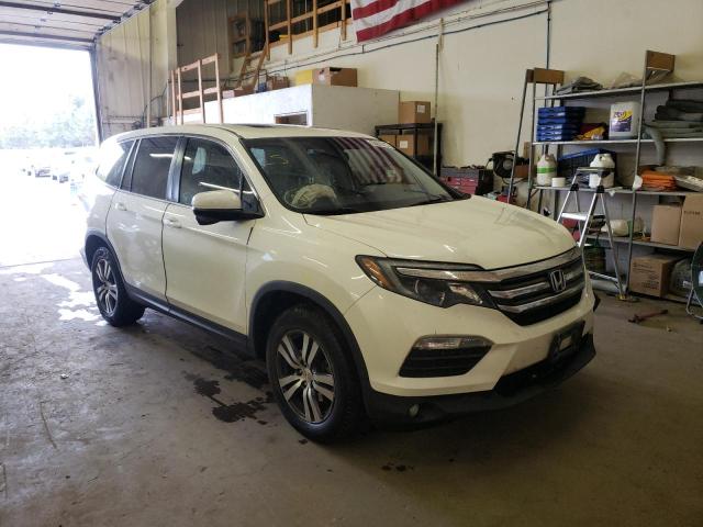 HONDA PILOT EXL 2017 with VIN 5FNYF6H52HB048004 - Photo from auction