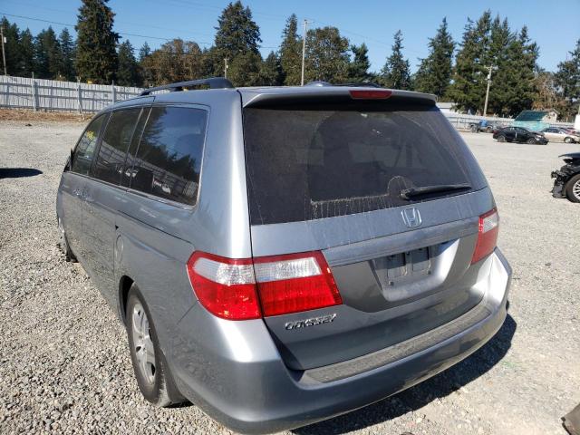 Photo 3 from auction – 2007 HONDA ODYSSEY EX with VIN 5FNRL38727B005052