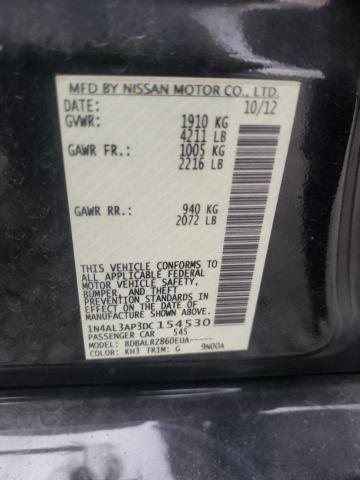 Photo 10 from auction – 2013 NISSAN ALTIMA 2.5 with VIN 1N4AL3AP3DC154530