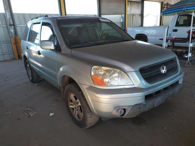 HONDA PILOT EX 2003 with VIN 2HKYF18423H561757 - Photo from auction