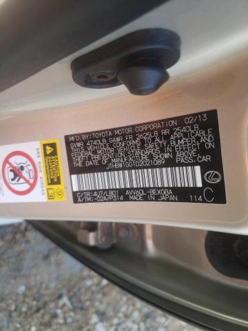 Photo 10 from auction – 2013 LEXUS ES 300H with VIN JTHBW1GG1D2021089