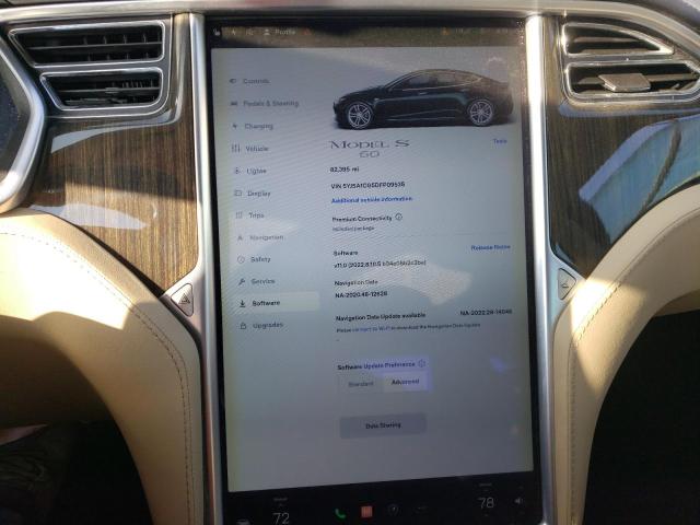 Photo 8 from auction – 2013 TESLA MODEL S with VIN 5YJSA1CG5DFP09535