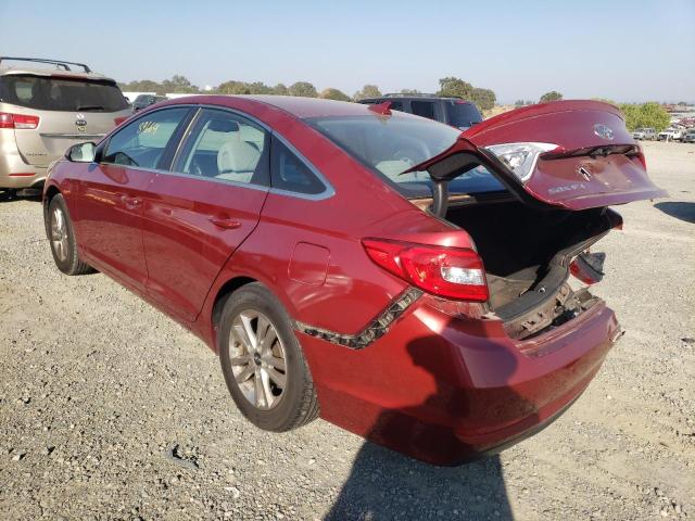 Photo 3 from auction – 2016 HYUNDAI SONATA SE with VIN 5NPE24AF5GH330658