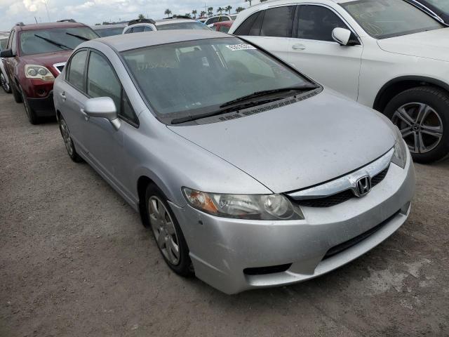 HONDA CIVIC LX 2010 with VIN 2HGFA1F55AH533248 - Photo from auction