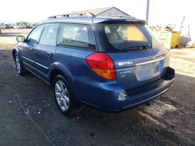 Photo 3 from auction – 2007 SUBARU LEGACY OUT with VIN 4S4BP61C177310509