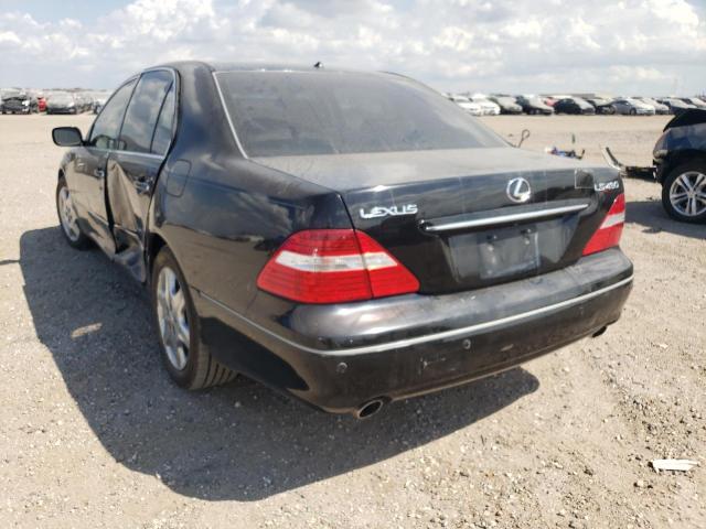 Photo 3 from auction – 2005 LEXUS LS 430 with VIN JTHBN36F655009107