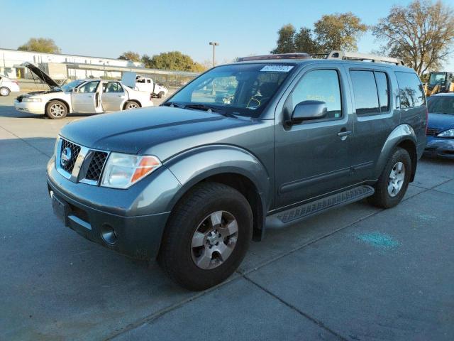 Photo 2 from auction – 2005 NISSAN PATHFINDER with VIN 5N1AR18W35C774608