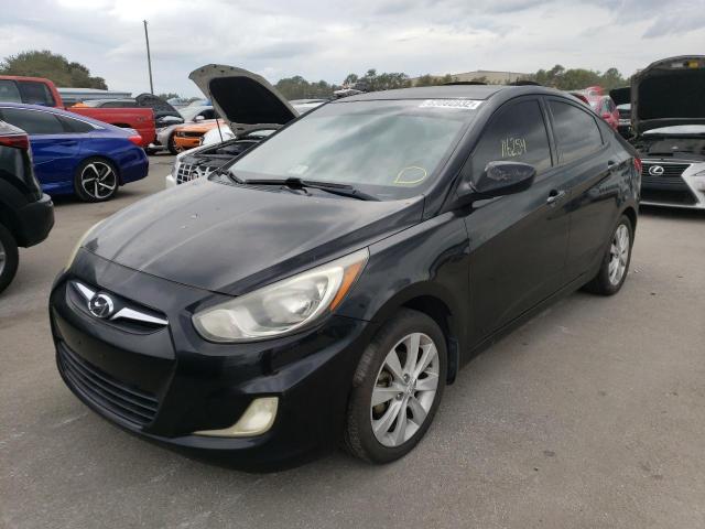 HYUNDAI ACCENT GLS 2012 with VIN KMHCU4AE1CU119882 - Photo from auction