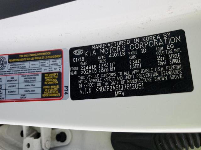 Photo 10 from auction – 2018 KIA SOUL + with VIN KNDJP3A51J7612051