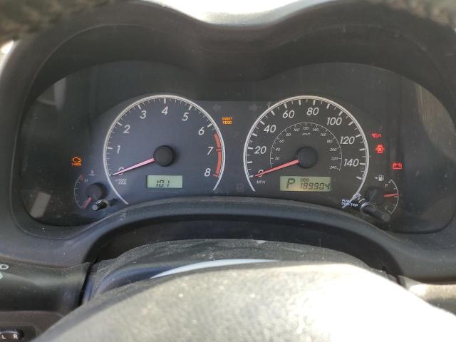 Photo 9 from auction – 2009 TOYOTA COROLLA BA with VIN 2T1BU40E19C003640
