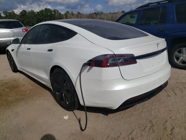 Photo 3 from auction – 2021 TESLA MODEL S with VIN 5YJSA1E57MF441969