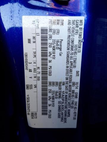 Photo 10 from auction – 2014 FORD FOCUS ST with VIN 1FADP3L93EL441982