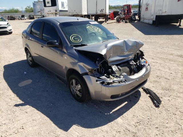 CHEVROLET AVEO BASE 2006 with VIN KL1TD56646B539719 - Photo from auction
