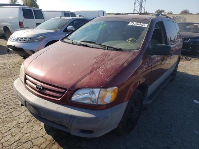 Photo 2 from auction – 2001 TOYOTA SIENNA LE with VIN 4T3ZF13C41U397310