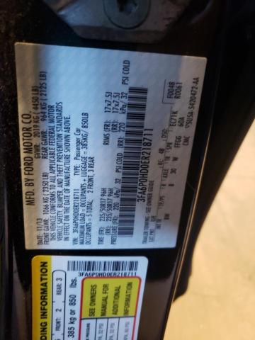 Photo 10 from auction – 2014 FORD FUSION SE with VIN 3FA6P0HD0ER218711