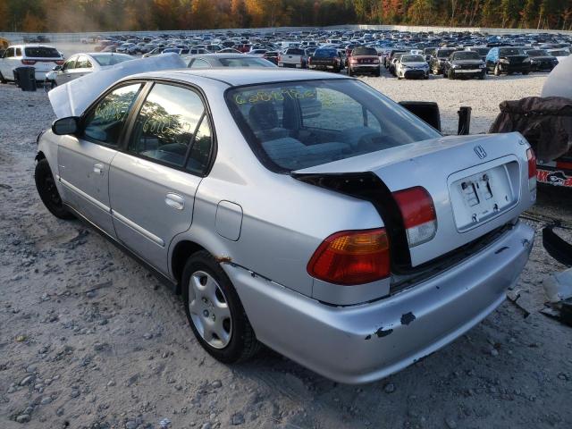 Photo 3 from auction – 2000 HONDA CIVIC BASE with VIN 2HGEJ6617YH602375