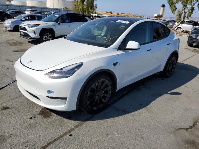 Photo 2 from auction – 2021 TESLA MODEL Y with VIN 5YJYGAEE1MF234891