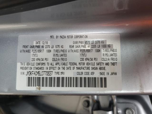 Photo 10 from auction – 2020 MAZDA CX-5 TOURI with VIN JM3KFACM5L0770637