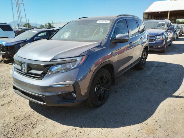 Photo 2 from auction – 2022 HONDA PILOT SE with VIN 5FNYF6H2XNB027340