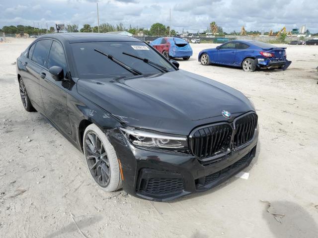 BMW 740 I 2021 with VIN WBA7T2C09MCE54605 - Photo from auction