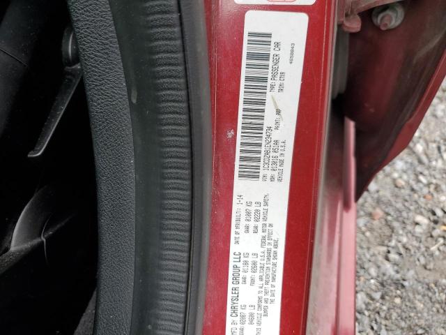 Photo 10 from auction – 2014 DODGE AVENGER SE with VIN 1C3CDZAB1EN234734