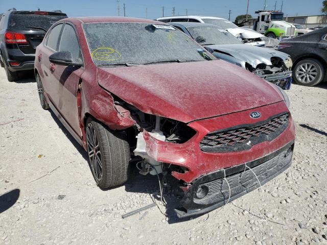 KIA FORTE GT 2020 with VIN 3KPF44ACXLE259752 - Photo from auction